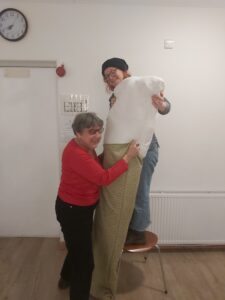 Trying out the covers