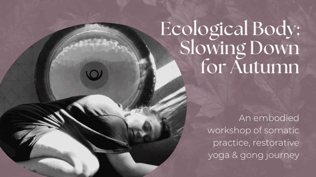 Ecological Body – Slowing Down for Autumn