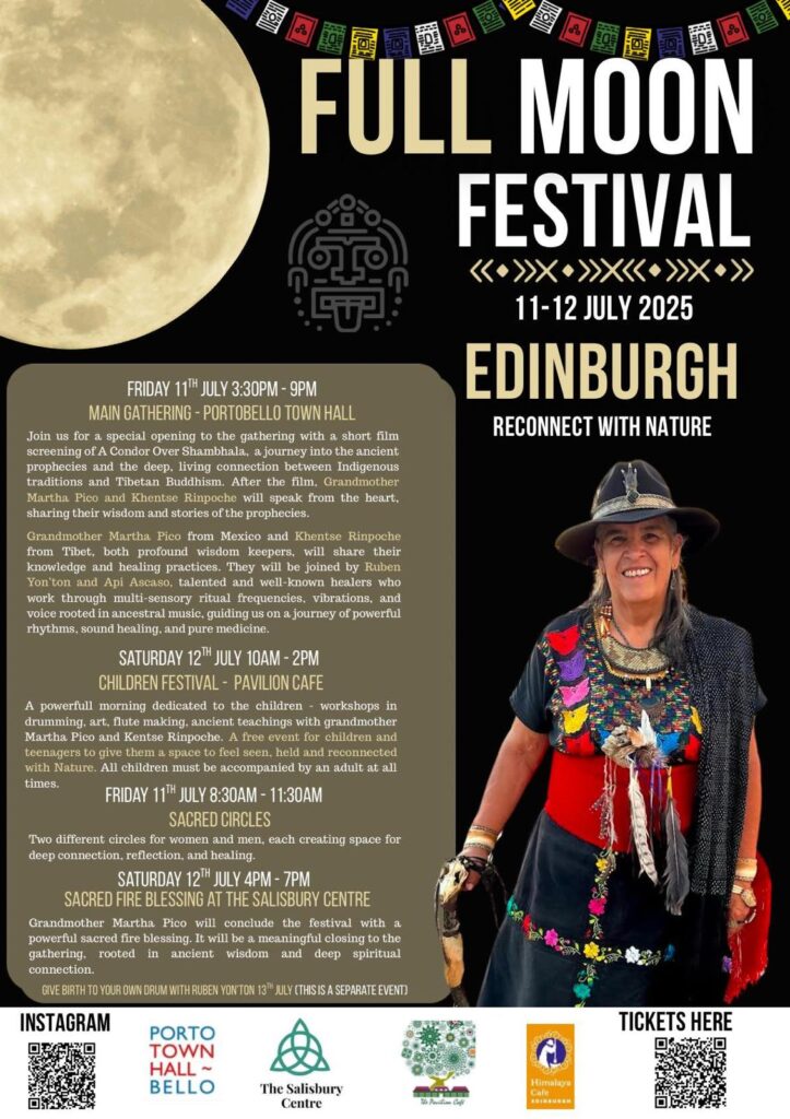 Sacred Fire Blessing ceremony poster